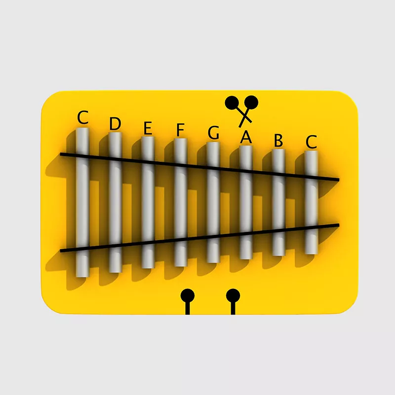 Pagoda Bells çocuklar, anaokulu Ticari oyun alanı müzik aletleri