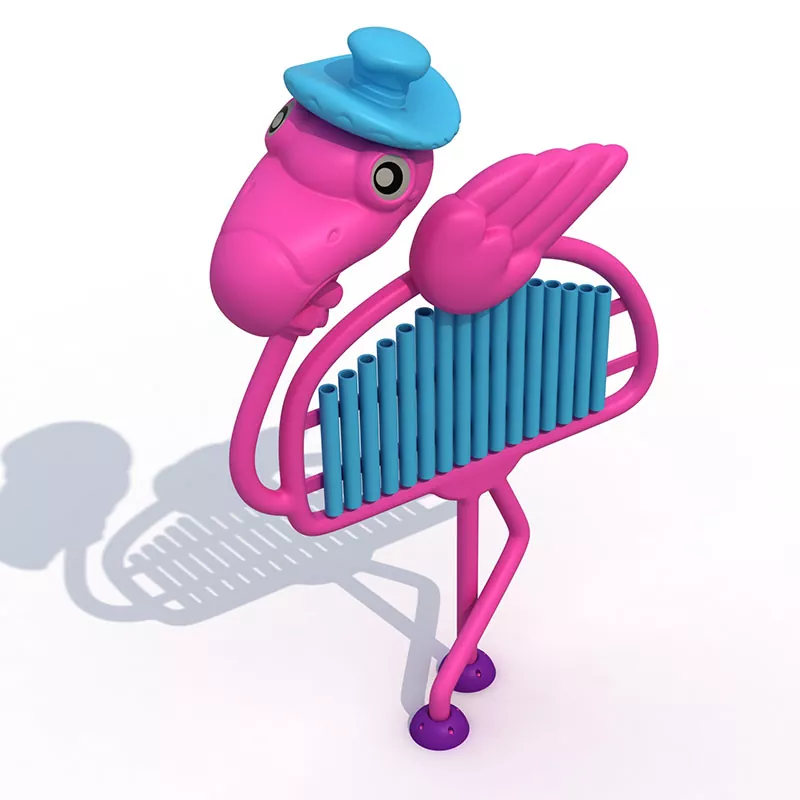 Flamingo şeklindeki perküsyon